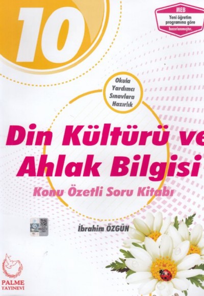 Palme 10. Sınıf Din Kültürü ve Ahlak Bilgisi Konu Özetli Soru Kitabı