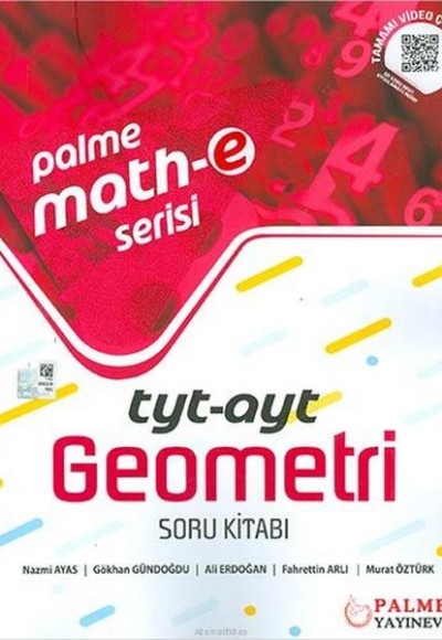 Palme TYT AYT Geometri Soru Kitabı Math-e Serisi (Yeni)