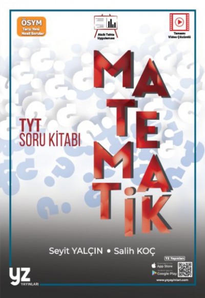 YZ Yayınları YKS TYT Matematik Soru Kitabı