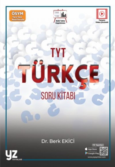 YZ Yayınları TYT Türkçe Soru Kitabı