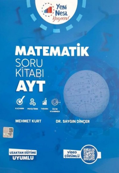 Yeni Nesil 2020 AYT Matematik Soru Bankası (Yeni)