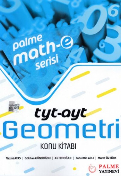 Palme TYT AYT Geometri konu Kitabı Math-e Serisi (Yeni)