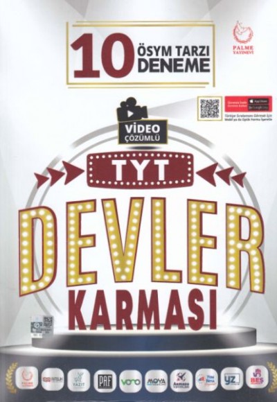 Palme TYT Devler Karması 10 Deneme Sınavı