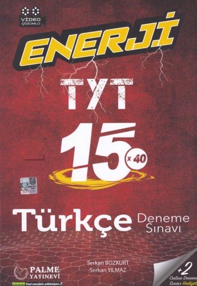 Palme 2021 Enerji TYT 15x40 Türkçe Deneme Sınavı