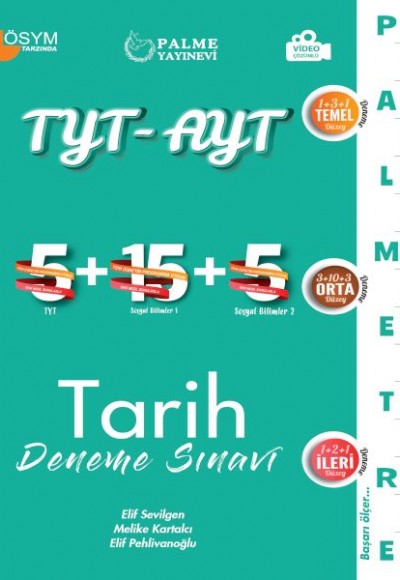 Palme TYT AYT 5+15+5 Tarih Deneme Sınavı