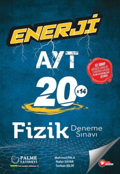 Palme Enerji Ayt Fizik 20  Deneme Sınavı