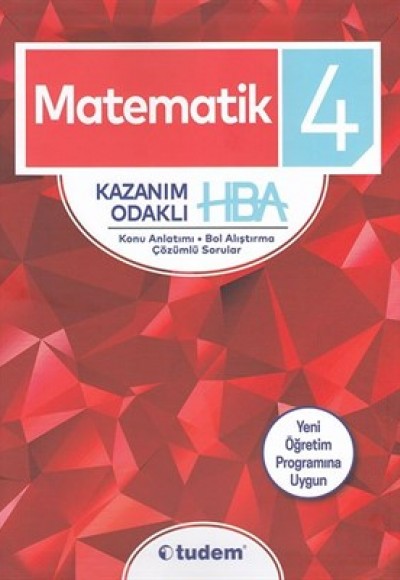 4. Sınıf Matematik Kazanım Odaklı HBA