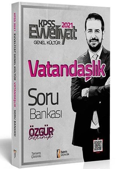 İsem 2021 Evveliyat KPSS Vatandaşlık Tamamı Çözümlü Soru Bankası (Yeni)