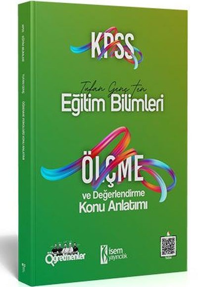 İsem 2021 KPSS Eğitim Bilimleri Ölçme ve Değerlendirme Konu Anlatımı (Yeni)