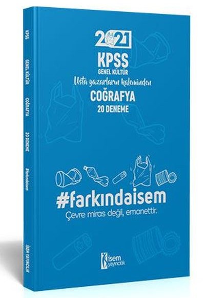 İsem 2021 KPSS Genel Kültür Coğrafya - 20 Deneme