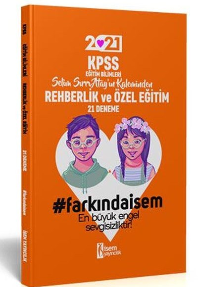 İsem 2021 KPSS Eğitim Bilimleri Rehberlik ve Özel Eğitim 21 Deneme