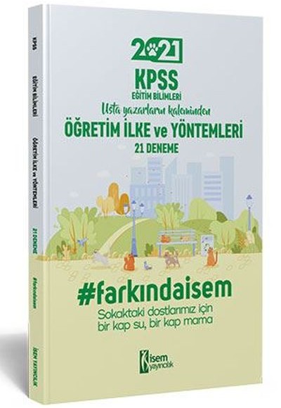 İsem 2021 KPSS Eğitim Bilimleri Öğretim İlke ve Yöntemleri 21 Deneme