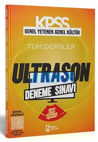 İsem 2022 KPSS Genel Yetenek Genel Kültür ÖSYM Tarzı UltraSon Deneme Sınavı