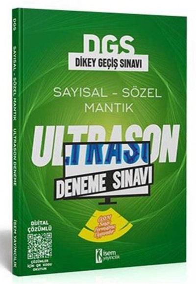 İsem 2022 DGS ÖSYM Tarzı UltraSon Deneme Sınavı