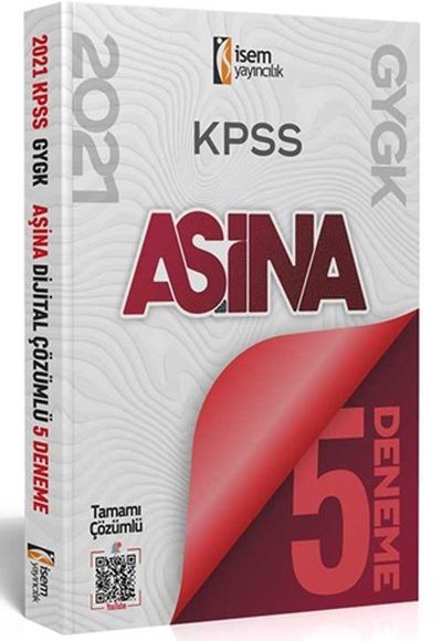 İsem 2021 KPSS Aşina Genel Yetenek Genel Kültür Tamamı Çözümlü 5 Deneme