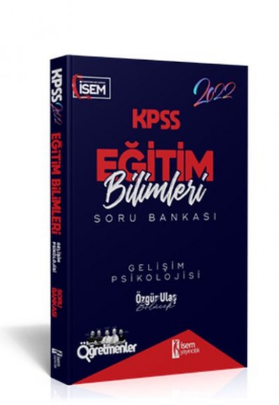 İsem Yayıncılık 2022 KPSS Eğitim Bilimleri Gelişim Psikolojisi Çözümlü Soru Bankası