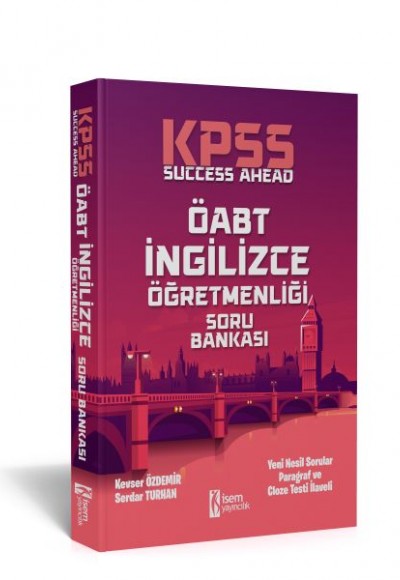 İsem Yayıncılık ÖABT İngilizce Success Ahead Soru Bankası Çözümlü