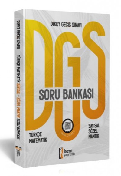 İsem 2023 Dgs Sayısal-Sözel Mantık Soru Bankası