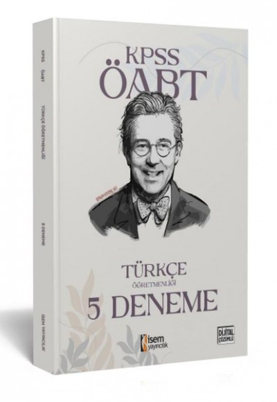 İsem Yayıncılık 2023  Kpss Öabt Türkçe Öğretmenliği 5 Deneme