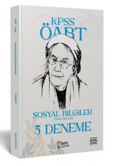 İsem Yayıncılık 2023  Kpss Öabt Sosyal Bilgiler Öğretmenliği 5 Deneme