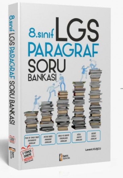 İsem Yayıncılık 2023 İsem Lgs 8. Sınıf Paragraf Soru Bankası +5 Deneme