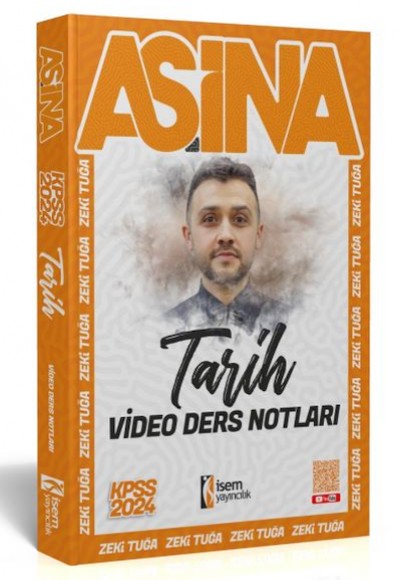 İsem Yayıncılık 2024 İsem Kpss Aşina Tarih Video Ders Notları