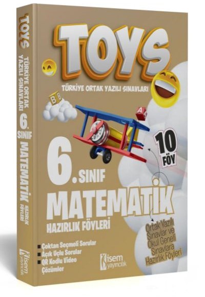 İsem Yayıncılık 2024 Toys 6. Sınıf Matematik Hazırlık Föyleri