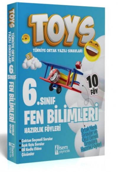 İsem Yayıncılık 2024 Toys 6. Sınıf Fen Bilimleri Hazırlık Föyleri