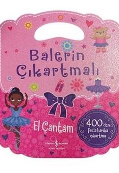 Balerin Çıkartmalı El Çantam