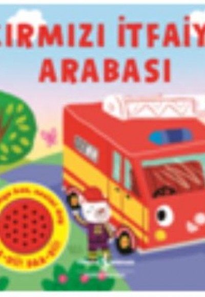 Kırmızı İtfaiye Arabası Müzikli Kitap