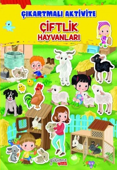 Çiftlik Hayvanları - Çıkartmalı Aktivite