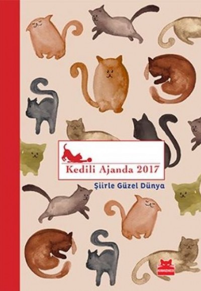 Kedili Ajanda 2017 - Şiirle Güzel Dünya