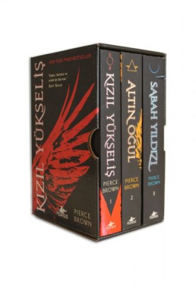 Kızıl İsyan Serisi Özel Kutulu Set (3 Kitap)