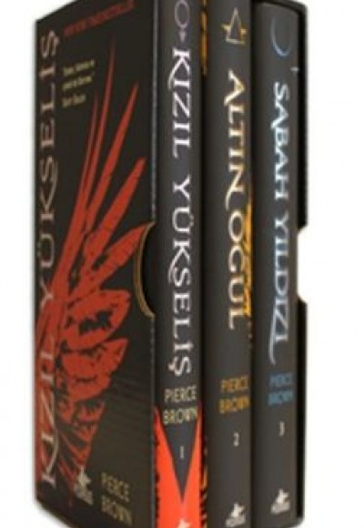 Kızıl İsyan Serisi Özel Kutulu Set (3 Kitap Takım - Ciltli)