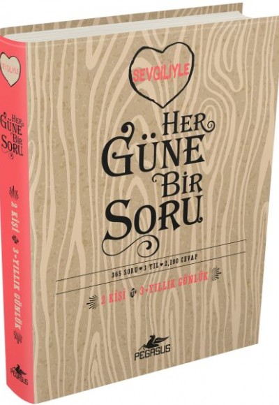 Sevgiliyle Her Güne Bir Soru (Ciltli)