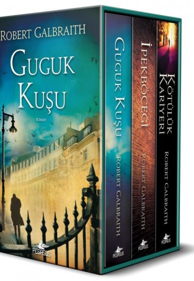 Cormoran Strike Kutulu Özel Set (3 Kitap)