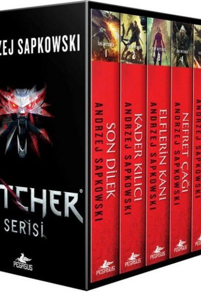 The Witcher Serisi 6 Kitap Takım - Kutulu Özel Set