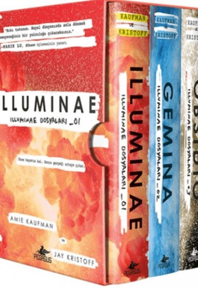 İlluminae Dosyaları Serisi Kutulu Set (Ciltli 3 Kitap)