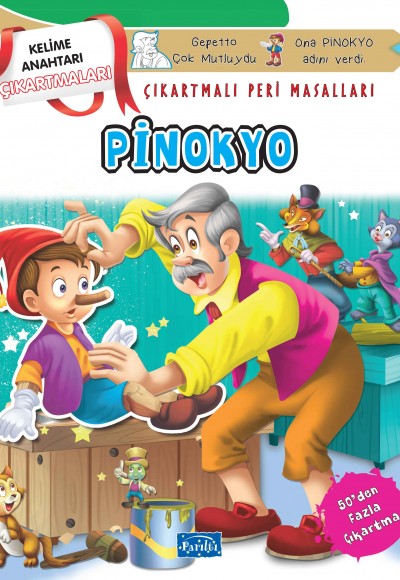 Pinokyo - Çıkartmalı Peri Masalları