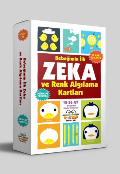 Bebeğimin İlk Zeka ve Renk Algılama Kartları (12-36 Ay)