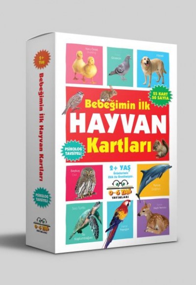 Bebeğimin İlk Hayvan Kartları (2+ Yaş)