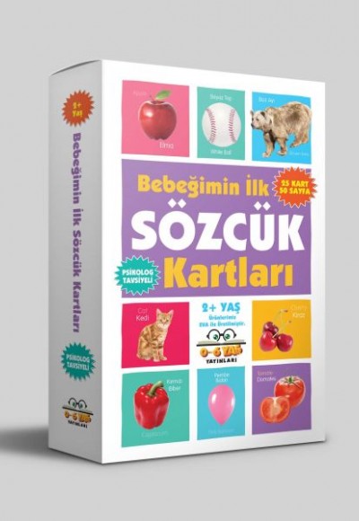 Bebeğimin İlk Sözcük Kartları (2+ Yaş)