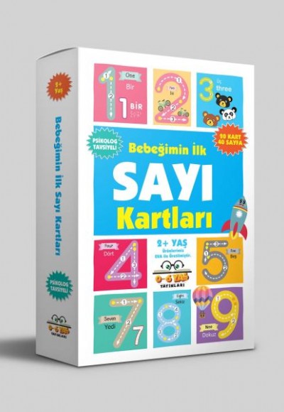 Bebeğimin İlk Sayı Kartları (2+ Yaş)