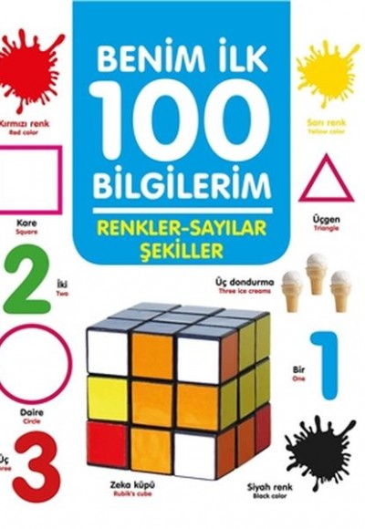 Renkler-Sayılar-Şekiller - Benim İlk 100 Bilgilerim