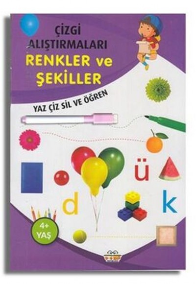 Çizgi Alıştırmaları Renkler ve Şekiller