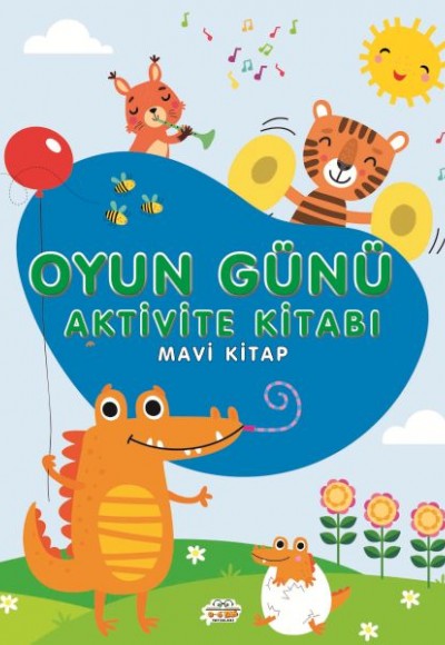 Oyun Günü Aktivite Kitabı Mavi Kitap