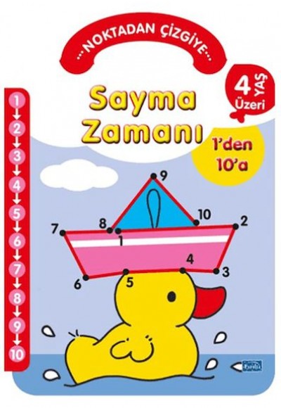 Noktadan Çizgiye Sayma Zamanı 1'den 10'a Noktadan Çizgiye Sayma Zamanı 1'den 10'a