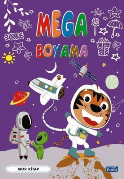 Mega Boyama Mor Kitap