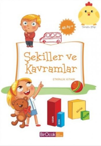 Şekiller ve Kavramlar Etkinlik Kitabı (48 Ay)