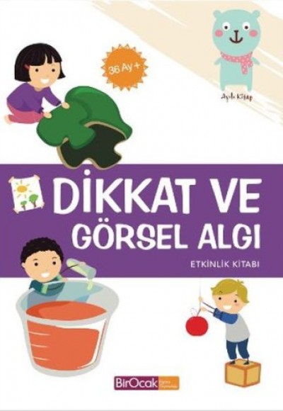 Dikkat ve Görsel Algı Etkinlik Kitabı (36 Ay)